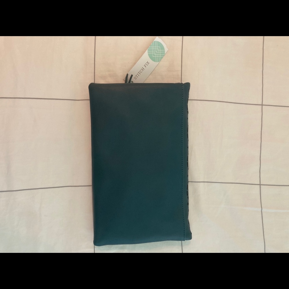 Teal Green Clutch - Picture 6 of 6